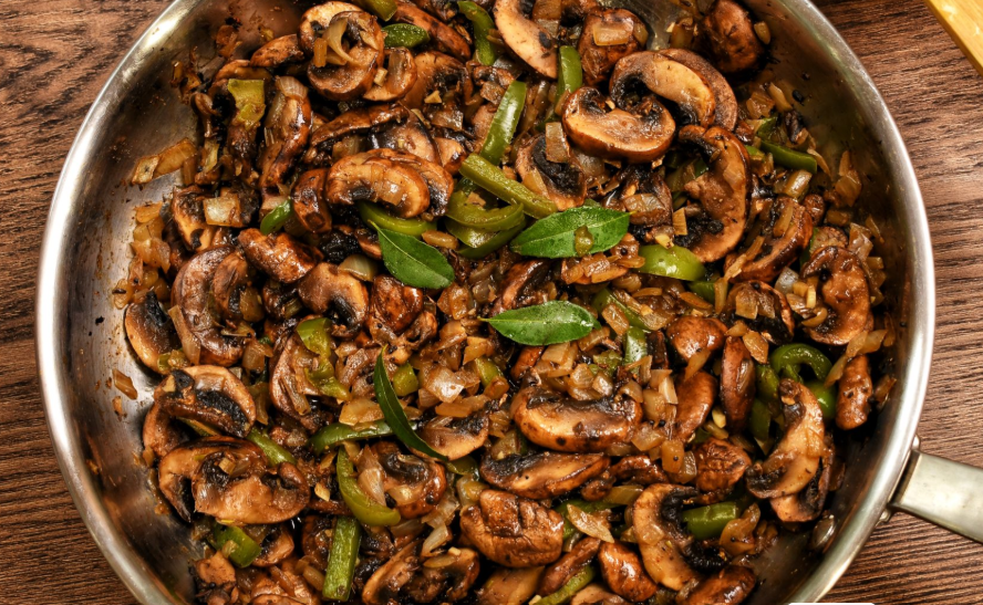 Mushroom Pepper Fry